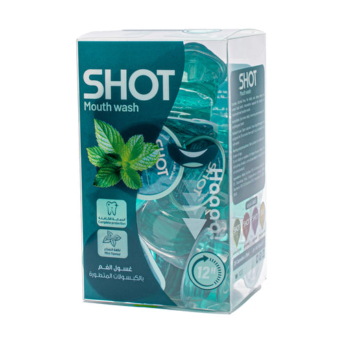 SHOT Mouth Wash Capsules – Mint Flavour | 20 Capsules of 15ml