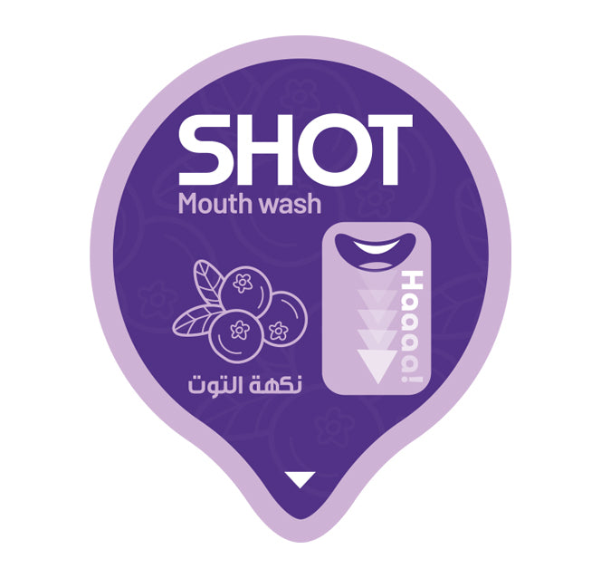 SHOT Mouth Wash Capsules with Berry Flavor – 20 Capsules 15 ml