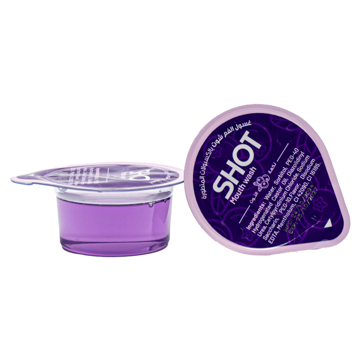 SHOT Mouth Wash Capsules with Berry Flavor – 20 Capsules 15 ml