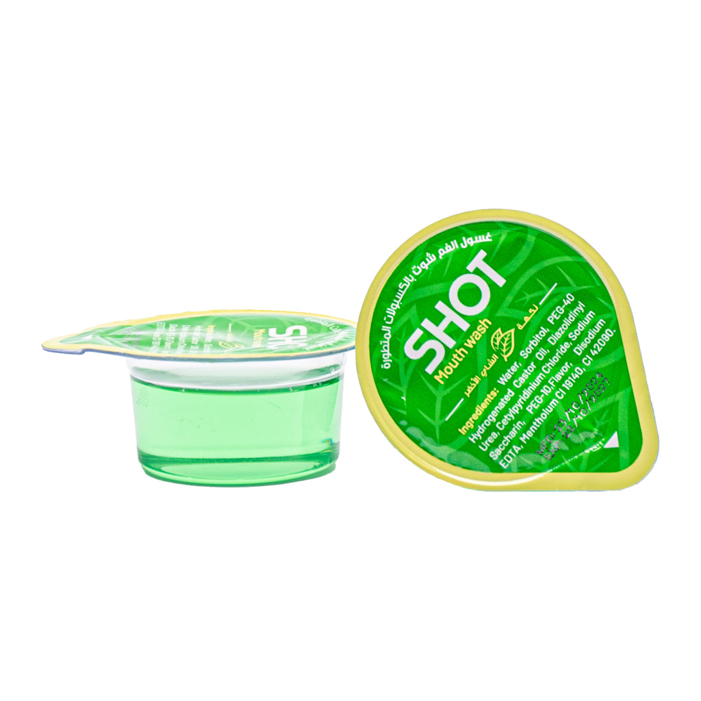 SHOT Mouth Wash Capsules Green Tea Flavour – 20 Capsules 15 ml