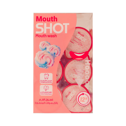 Mouth Shot Advanced Mouthwash Capsules Cotton Candy Flavor – 20 Capsules × 15 ml